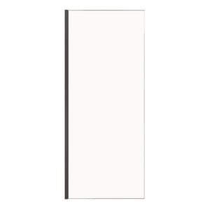 Stein 750 x 2000mm Black Georgia Square Shower - Return Panel Only