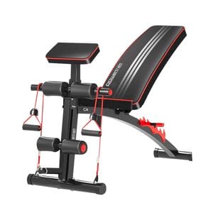 PowerTrain Adjustable Incline Decline Flat Home Gym Bench