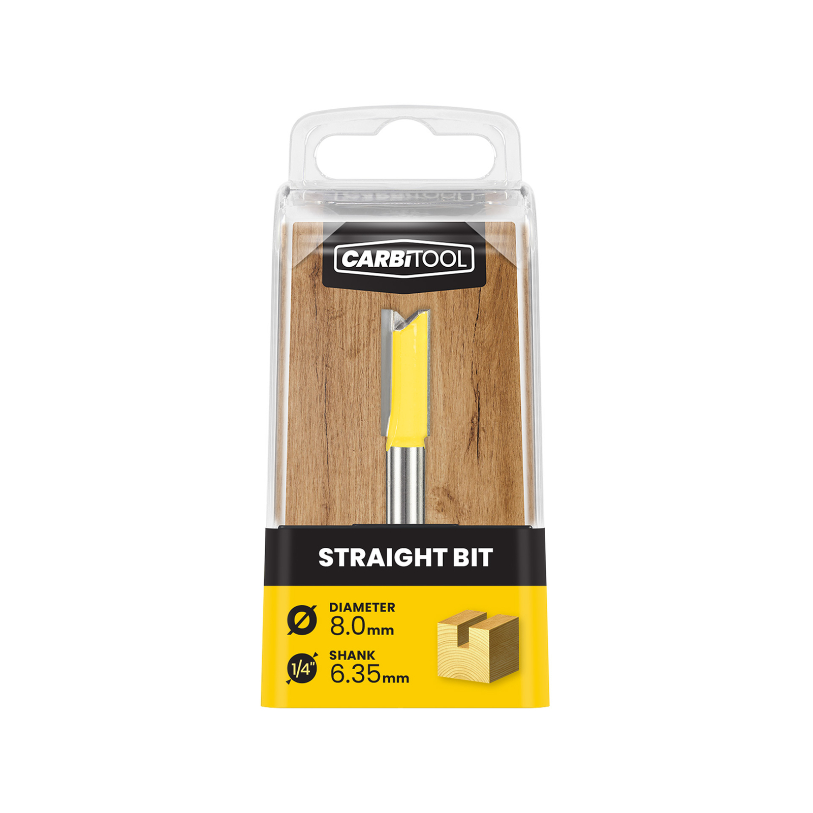 Carbitool 8.0mm TCT Router Bit