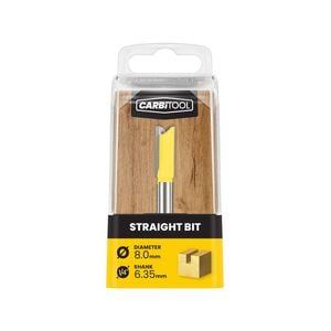 Carbitool 8.0mm TCT Router Bit 