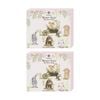 2x 6pc Ashdene Bunny Tales Coaster Serveware Set Animal Art Design