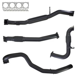Ignite Exhausts Turbo Back For Nissan Gu Patrol 3l Wagon 3" Cat & Hotdog 409 Stainless Steel