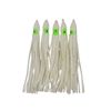 Swimerz Octopus Skirts 100mm White Fleck, 5 Pack
