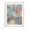 Artey | Quasar II Rose - Framed Print - Natural Frame - 90 x 115cm