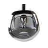 Sunrise T Lock Whale Tail Chrome - Tlwtc