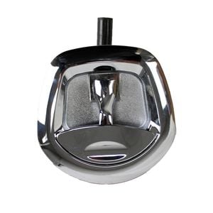 Sunrise T Lock Whale Tail Chrome - Tlwtc