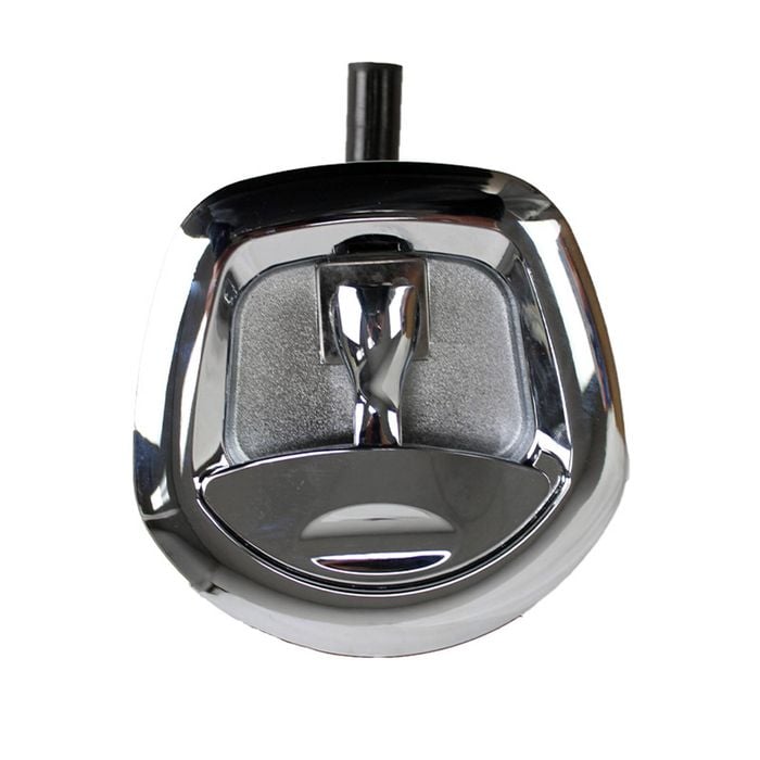 Sunrise T Lock Whale Tail Chrome - Tlwtc