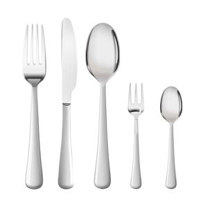120PCS Cutlery Set Stainless Steel Silver