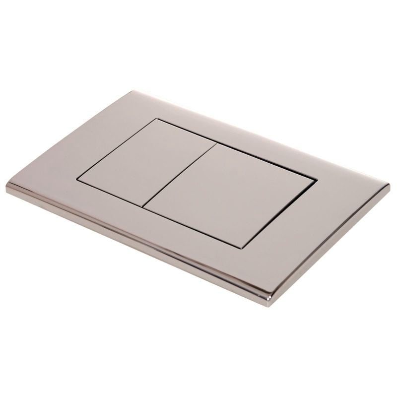 Mondella Concerto Chrome Square Access Plate Flush Buttons - Chrome
