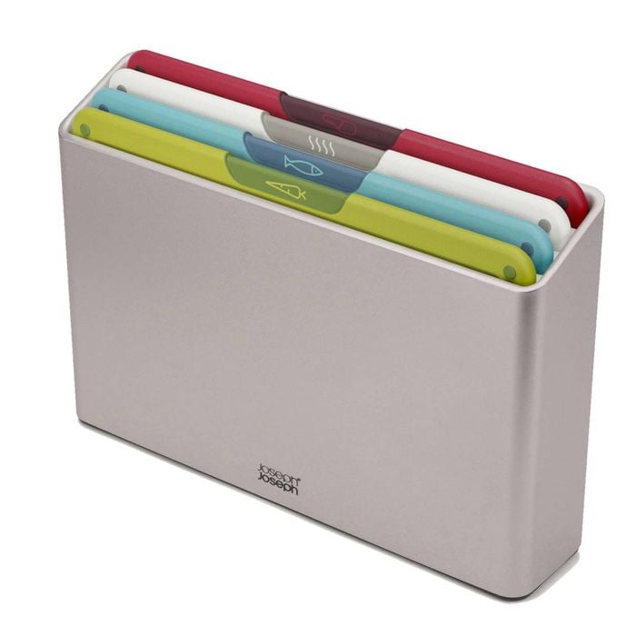 Joseph Joseph Folio Icon 4 Piece Chopping Board Set With Storage Case