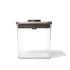 OXO Pop 2.0 Steel Big Square Short Container 2.6L 16X16X16