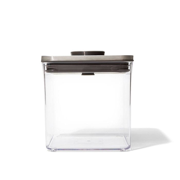 OXO Pop 2.0 Steel Big Square Short Container 2.6L 16X16X16