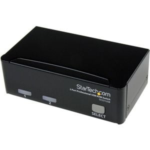StarTech.com KVM Switchbox - TAA Compliant - 2 Computer(s) - 1 Local User(s) - VGA, SVGA