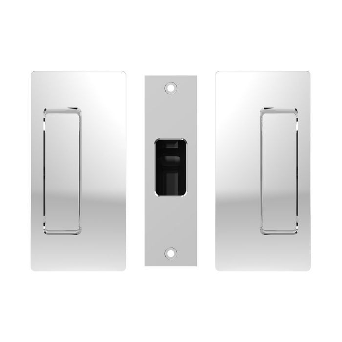 CaviLock Bright Chrome CL200 Passage Cavity Slider Handle