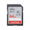 Sandisk Ultra 64gb Sdxc Uhs-i Memory Card - 120mb/s Full Hd C10 U1 For Cameras & Devices