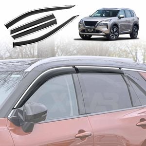 Stainless Weathershields for Nissan X-trail Xtrail T33 2022-Onwards Car Weather Shields Wind Deflectors