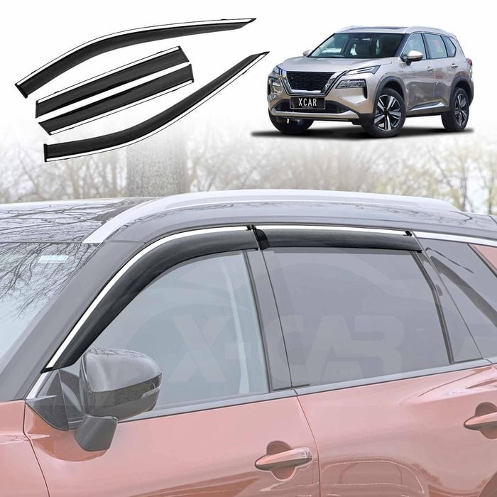 Stainless Weathershields for Nissan X-trail Xtrail T33 2022-Onwards Car Weather Shields Wind Deflectors