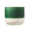 Borralheira 130 x 120mm Green Two Tone Indoor Ceramic Pot