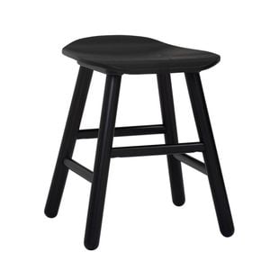 Modern Furniture Modern Furniture 39x49cm Hetty Stool - Black Ash Veneer