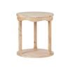 Amalfi Lucia Side Table White Wash 50x50x55cm