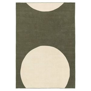 Loopsie-220cm X 150cm-torres Printed Forest Green Washable Rug