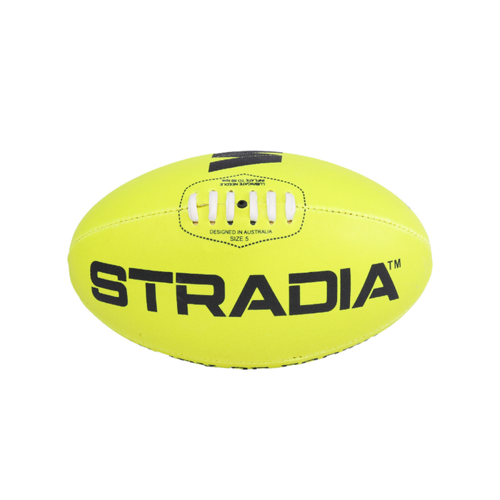 STRADIA Tornado Size 5 Aussie Rules Ball - Pro-Level Grip and Durability for the Serious Athlete