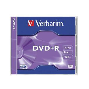 Verbatim DataLifePlus Azo Disc with Case (4.7GB) (DVD+R)