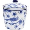 LVD Porcelain Cannister/Planter Home Decor Blossom/Bird Medium