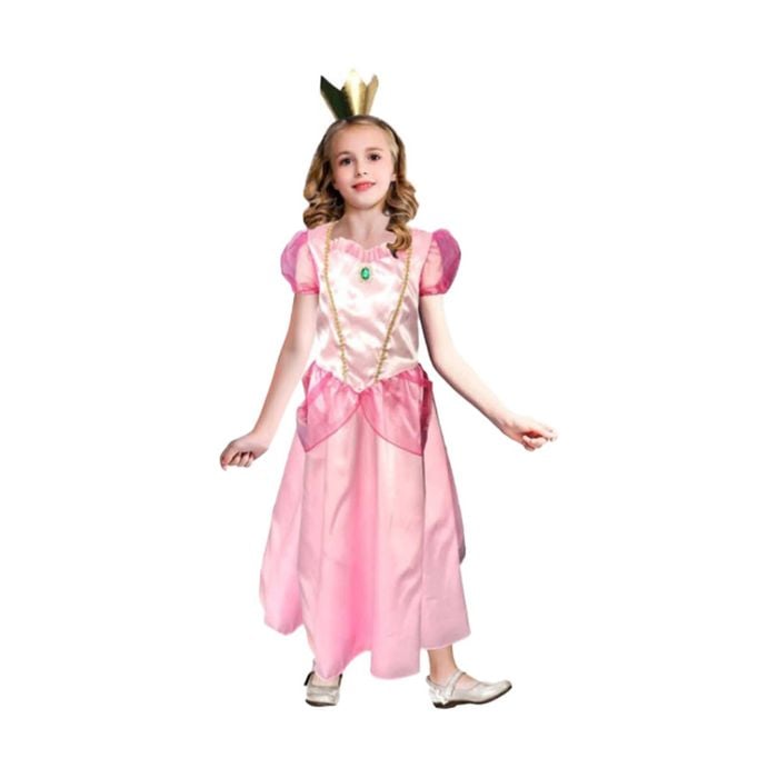 More Than Party Girls Children Princess Kids Costume Small Pink 110-130cm
