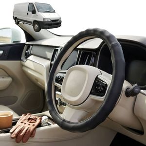 Australian Goose Steering Wheel Cover for FIAT Ducato 2006 - Current Circle Black