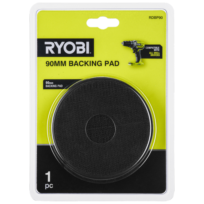 Ryobi 90mm Drill Backing Pad