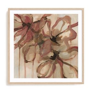 Artey | Amelia - Framed Print - Natural Frame - 60 x 60cm
