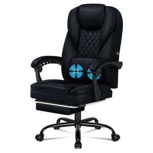 ALFORDSON Office Chair Fabric Black