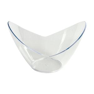 12x 8pc Partyware Mini Dish Small Serving Bowls Set Concave 83x40x58mm