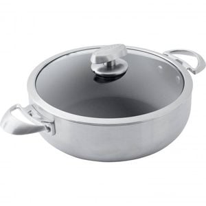Scanpan Cs+ Shallow Casserole With Lid | 26cm / 3.7l