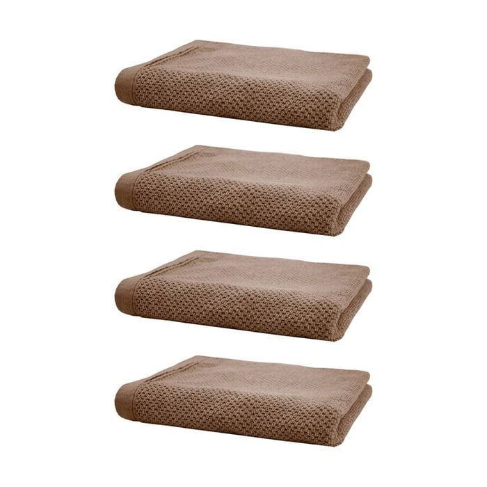 4PK Bambury Angove 600gsm Soft Absorbent Cotton Hand Towel 40x70cm Pink
