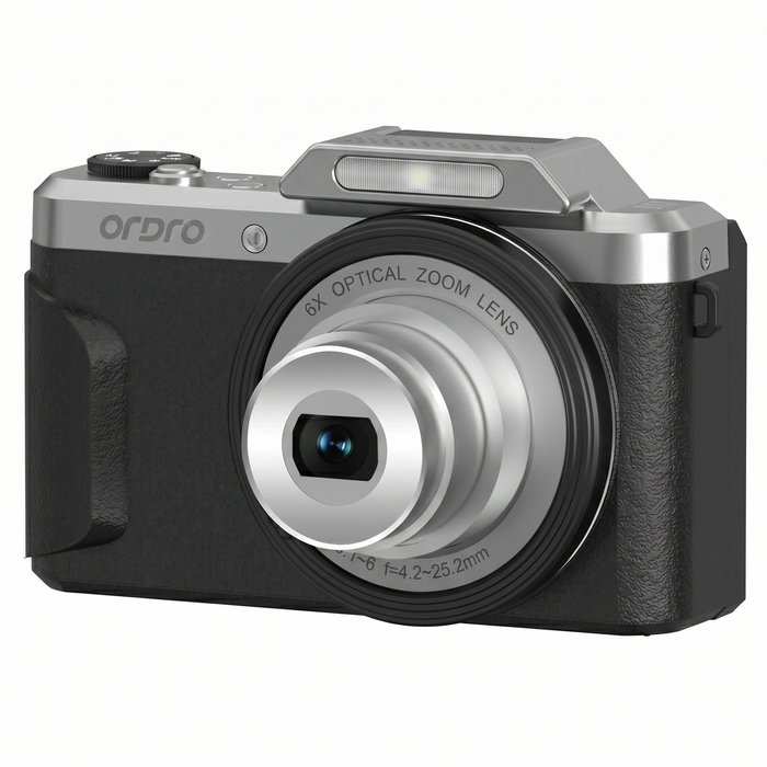 Ordro D27 4k 6x Optical Zoom Vlog Video Camera