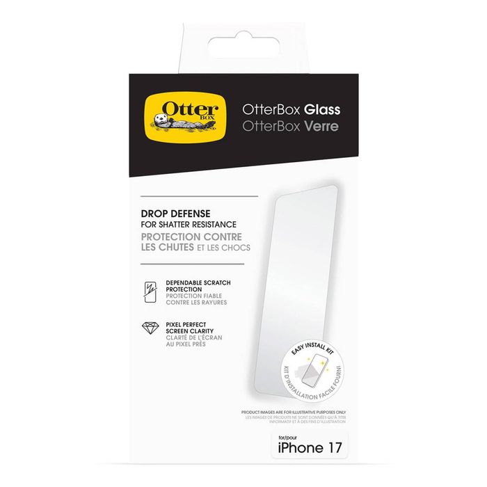 Otterbox Glass Screen Protector For Iphone 17 77-98674 - Clear