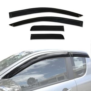 AUSGO Weather Shields for Mazda BT-50 BT50 Extra Cab 2011-2020 Weathershields Window Visors Wind Deflectors