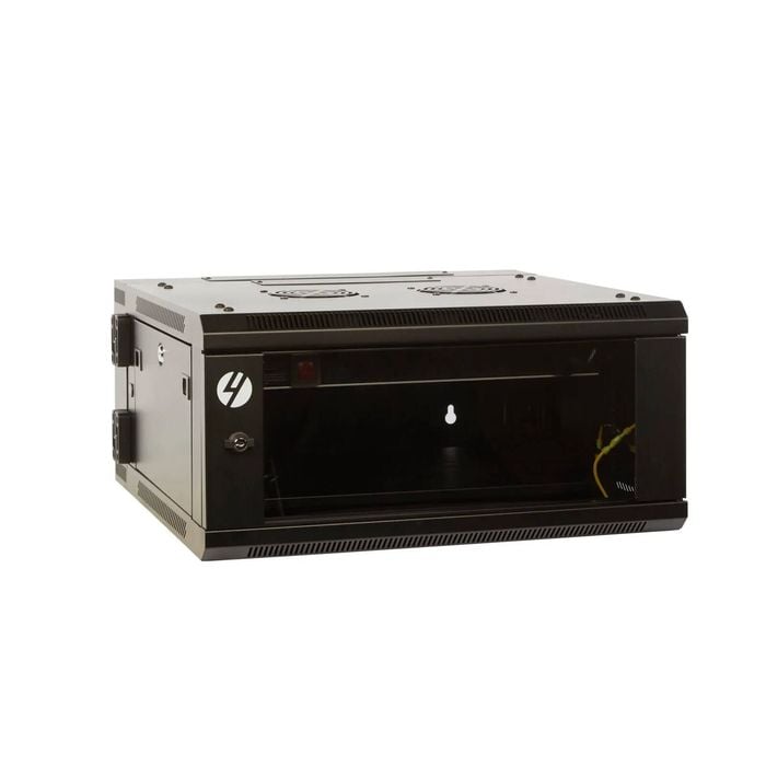 4Cabling 4RU 600mm Wide x 600mm Deep Hinged Wall Mount Server Rack