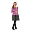 Harry Potter Luna Lovegood Kids Halloween Costume – Dress with Spectrespecs, Multi Colour, 3-5 Years