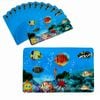 Set of 12 PVC Easy Care Placemats - Skuba 43 x 28 cm