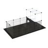 Pawz Pet Playpen 24 Panels Small Animal Guinea Pig Exercise Fence Cage