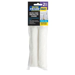 UNi-PRO Trade 160mm Pro Microfibre Roller Cover  2 Pack 11mm Nap
