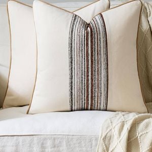 Gioia Casa 2-Pack Wabi Stripe Cushion Covers 45cm x 45cm - Multicolour