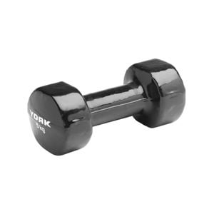 York 5KG PVC Dipped Dumbbell Single