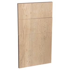 Kaboodle 450mm Hazelnut V Modern Drawer Panel - 3 Pack