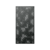 Walpix 1800 x 900 x 2.5mm Perforated Aluminium Decorative Screen Flat Profile After Rain - Charcoal