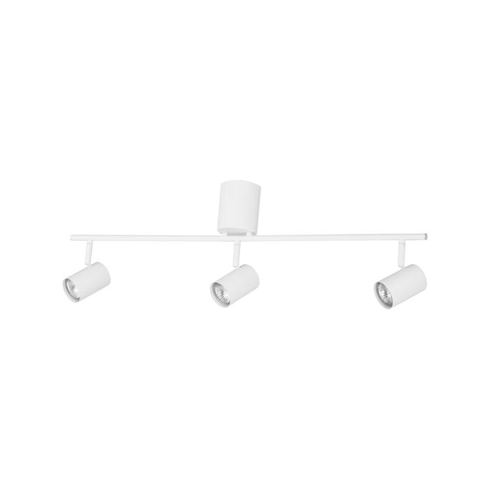 Verve White GU10 DIY Gabriella 3 Head Adjustable Spotlight