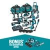 Makita 18V Brushless 15 Piece Combo Kit DLX1514TX1